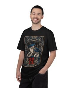 Regular Tee [Front Print] – Street Fighter – Ryu Azure Spirit - Image 20