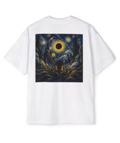 Oversized Tee [Back Print] – Berserk – Guts Starry Eclipse - Image 5