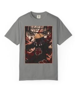 Regular Tee [Front Print] – Naruto – Itachi Akatsuki - Image 18