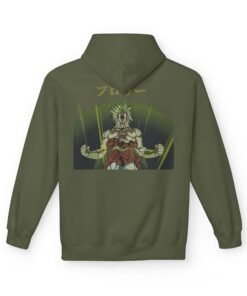 Alternative view of Hoodie [Back Print] – DBZ – Broly