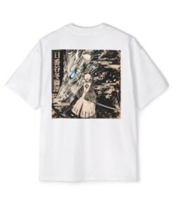 Oversized Tee [Back Print] – Bleach – Bankai Hitsugaya - Image 5