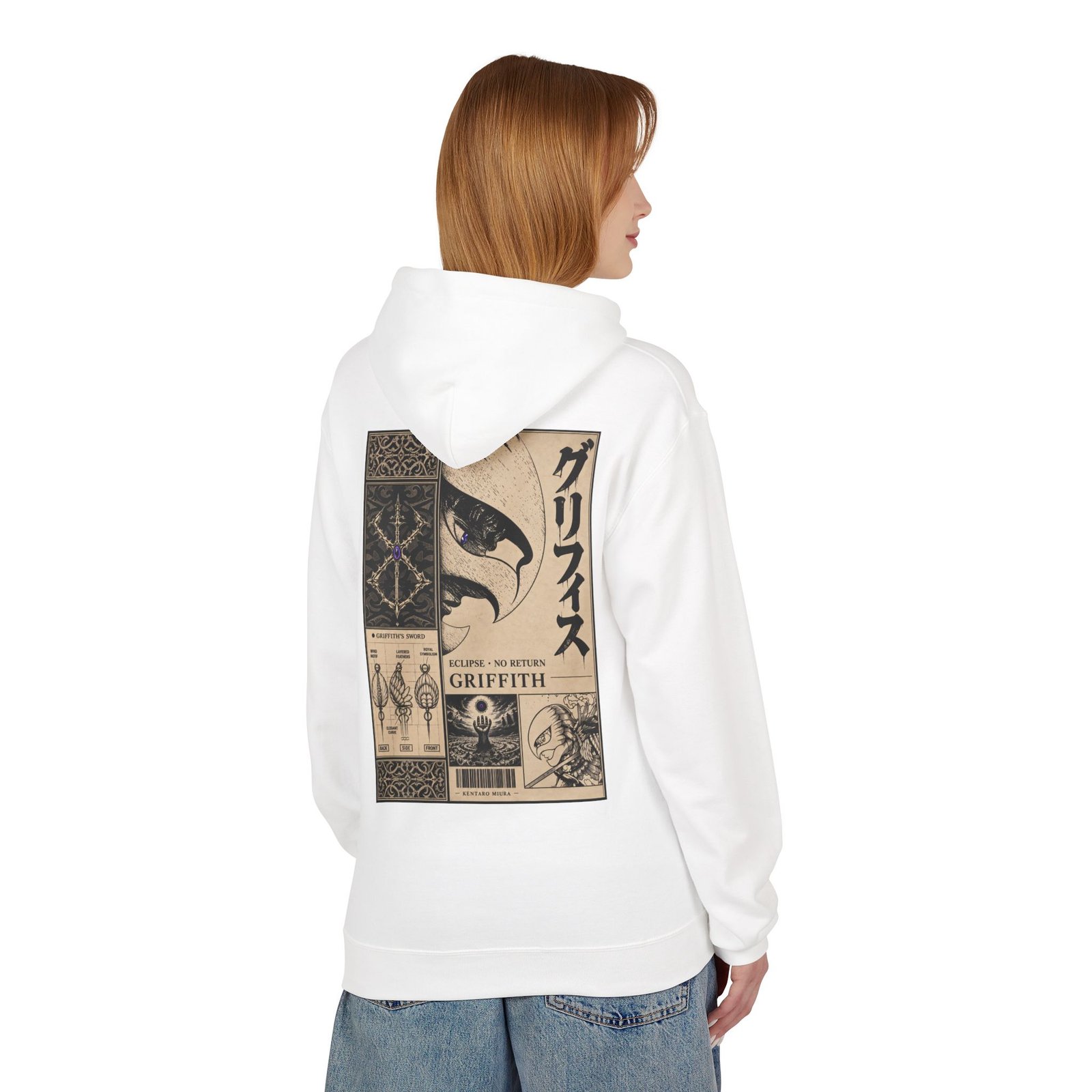 Hoodie – Berserk – Griffith Falcon Knight