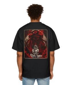 Oversized Tee [Back Print] – Rurouni Kenshin – Makoto Shishio