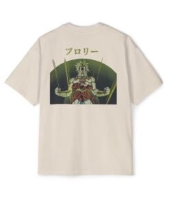 Oversized Tee [Back Print] – DBZ - Broly - Image 7
