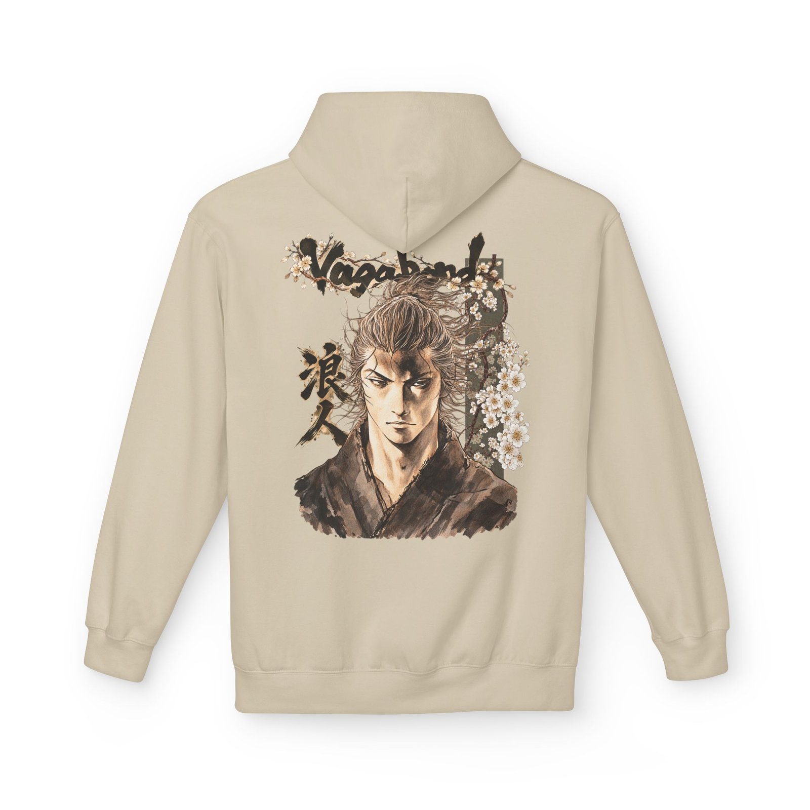 Hoodie – Vagabond – Sakura Portrait - Image 11