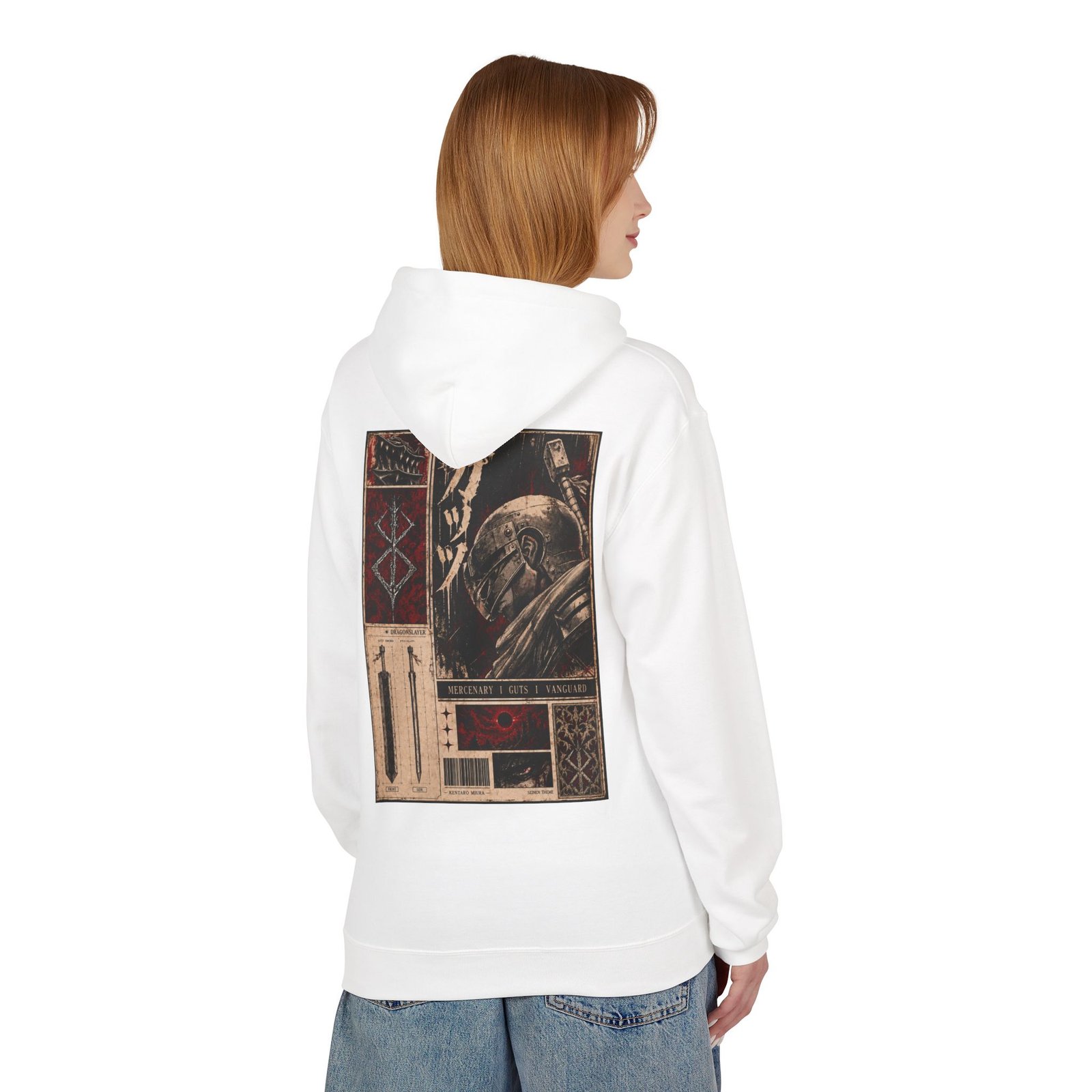 Hoodie – Berserk – Guts Mercenary - Image 5
