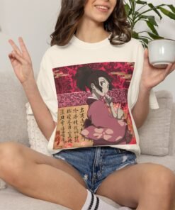 Regular Tee [Front Print] – Samurai Champloo – Fuu Sunflower - Image 17