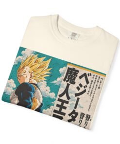 Alternative view of Regular Tee [Front Print] – DBZ – Vegeta Super Saiyan