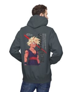 Hoodie – Dragon Ball Z – Gohan SSJ2 - Image 19