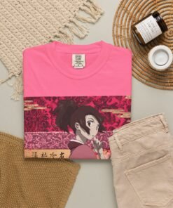 Regular Tee [Front Print] – Samurai Champloo – Fuu Sunflower - Image 25