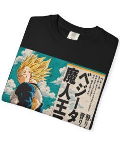 Regular Tee [Front Print] – DBZ – Vegeta Super Saiyan - Image 12