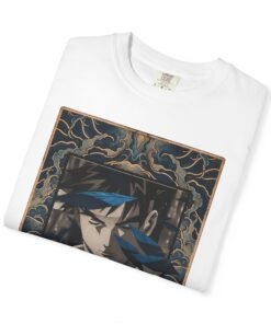 Regular Tee [Front Print] – Street Fighter – Ryu Azure Spirit - Image 8
