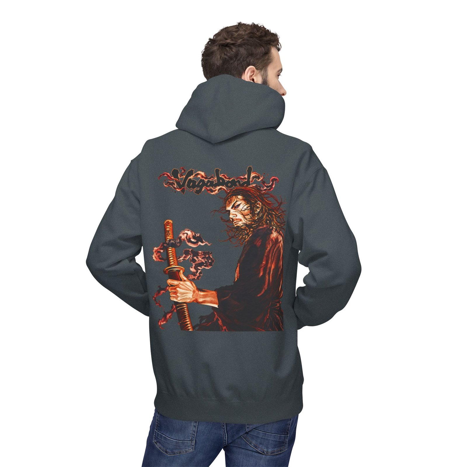 Hoodie – Vagabond – Crimson Ronin - Image 19
