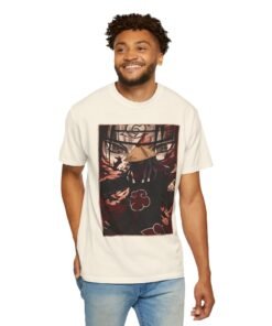 Regular Tee [Front Print] – Naruto – Itachi Akatsuki - Image 17