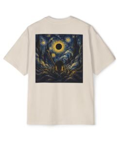 Oversized Tee [Back Print] – Berserk – Guts Starry Eclipse - Image 12