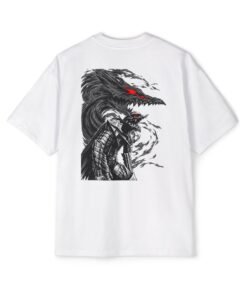 Oversized Tee [Back Print] – Berserk – Berserker Armor - Image 5