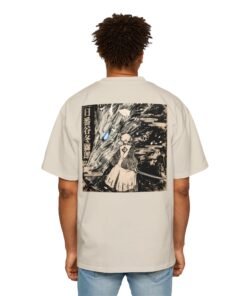 Oversized Tee [Back Print] – Bleach – Bankai Hitsugaya