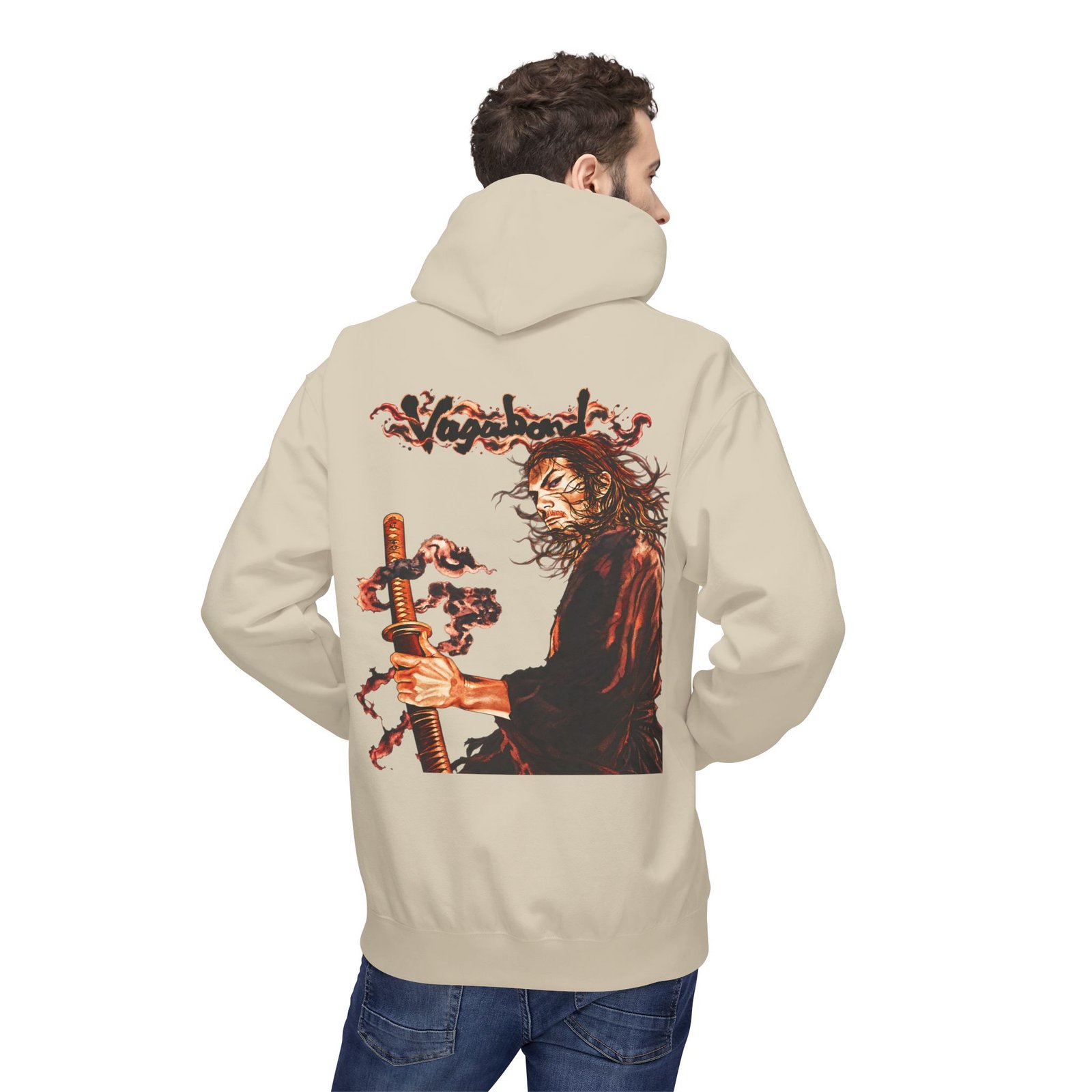Hoodie – Vagabond – Crimson Ronin - Image 13