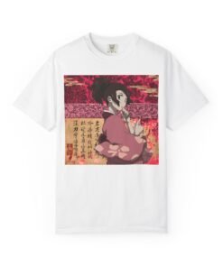 Regular Tee [Front Print] – Samurai Champloo – Fuu Sunflower - Image 7