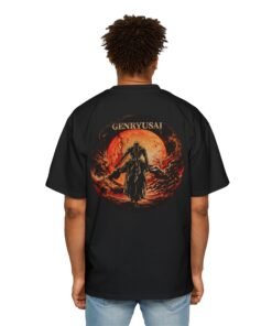 Oversized Tee [Back Print] – Bleach – Bankai Genryusai