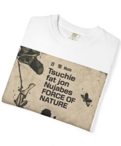 Regular Tee [Front Print] – Samurai Champloo – Mugen Nujabes - Image 8