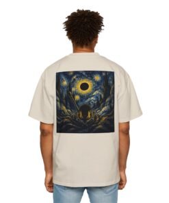 Oversized Tee [Back Print] – Berserk – Guts Starry Eclipse - Image 14