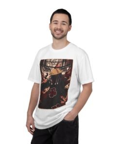 Regular Tee [Front Print] – Naruto – Itachi Akatsuki - Image 10