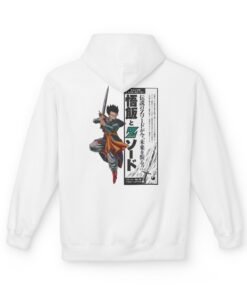 Hoodie – DBZ – Mystic Gohan Z Sword - Image 5