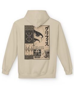 Hoodie – Berserk – Griffith Falcon Knight - Image 12