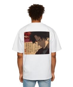 Oversized Tee [Back Print] – Samurai Champloo – Mugen Vagabond - Image 7