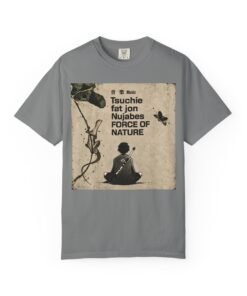 Regular Tee [Front Print] – Samurai Champloo – Mugen Nujabes - Image 18