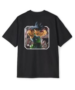 Alternative view of Oversized Tee [Back Print] – DBZ – Baddack