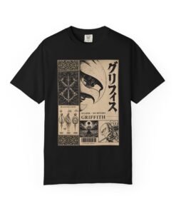 Alternative view of Regular Tee [Front Print] – Berserk – Griffith Falcon Knight