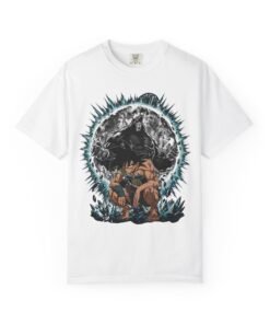Regular Tee [Front Print] – Dragon Ball Z – Bardock Oozaru - Image 5