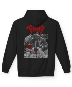 Alternative view of Hoodie [Back Print] – Berserk – War
