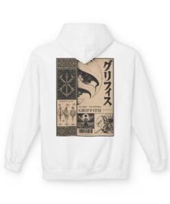 Alternative view of Hoodie – Berserk – Griffith Falcon Knight