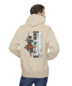 Hoodie – DBZ – Mystic Gohan Z Sword - Image 15