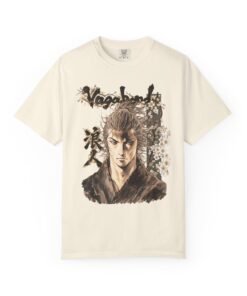 Alternative view of Regular Tee [Front Print] – Vagabond – Sakura Portrait