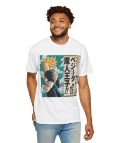 Regular Tee [Front Print] – DBZ – Vegeta Super Saiyan - Image 6