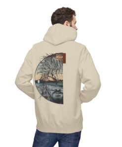 Hoodie – Vagabond – Ukiyo-e Reflection - Image 13
