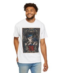 Regular Tee [Front Print] – Street Fighter – Ryu Azure Spirit - Image 12