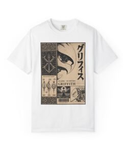 Regular Tee [Front Print] – Berserk – Griffith Falcon Knight - Image 7