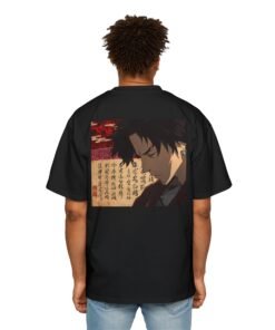 Oversized Tee [Back Print] – Samurai Champloo – Mugen Vagabond