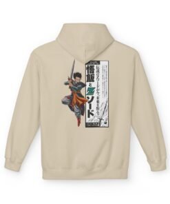 Hoodie – DBZ – Mystic Gohan Z Sword - Image 13