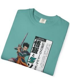 Regular Tee [Front Print] – DBZ – Mystic Gohan Z Sword - Image 10