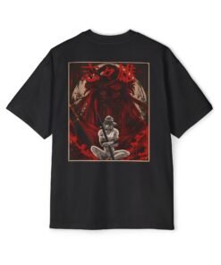 Oversized Tee [Back Print] – Rurouni Kenshin – Makoto Shishio - Image 2