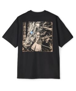 Oversized Tee [Back Print] – Bleach – Bankai Hitsugaya - Image 9