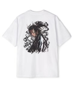 Oversized Tee [Back Print] – Vagabond – Shadow Ronin - Image 4