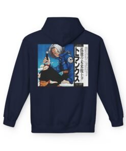 Alternative view of Hoodie [Back Print] – DBZ – Future Trunks