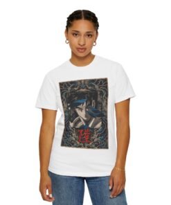 Regular Tee [Front Print] – Street Fighter – Ryu Azure Spirit - Image 11